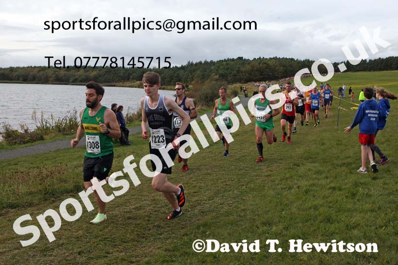 Senior mens 2021 North Eastern Harrier League, Druridge Bay. Photo: David T. Hewitson/Sports for All Pics